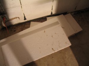 Styrofoam insulation